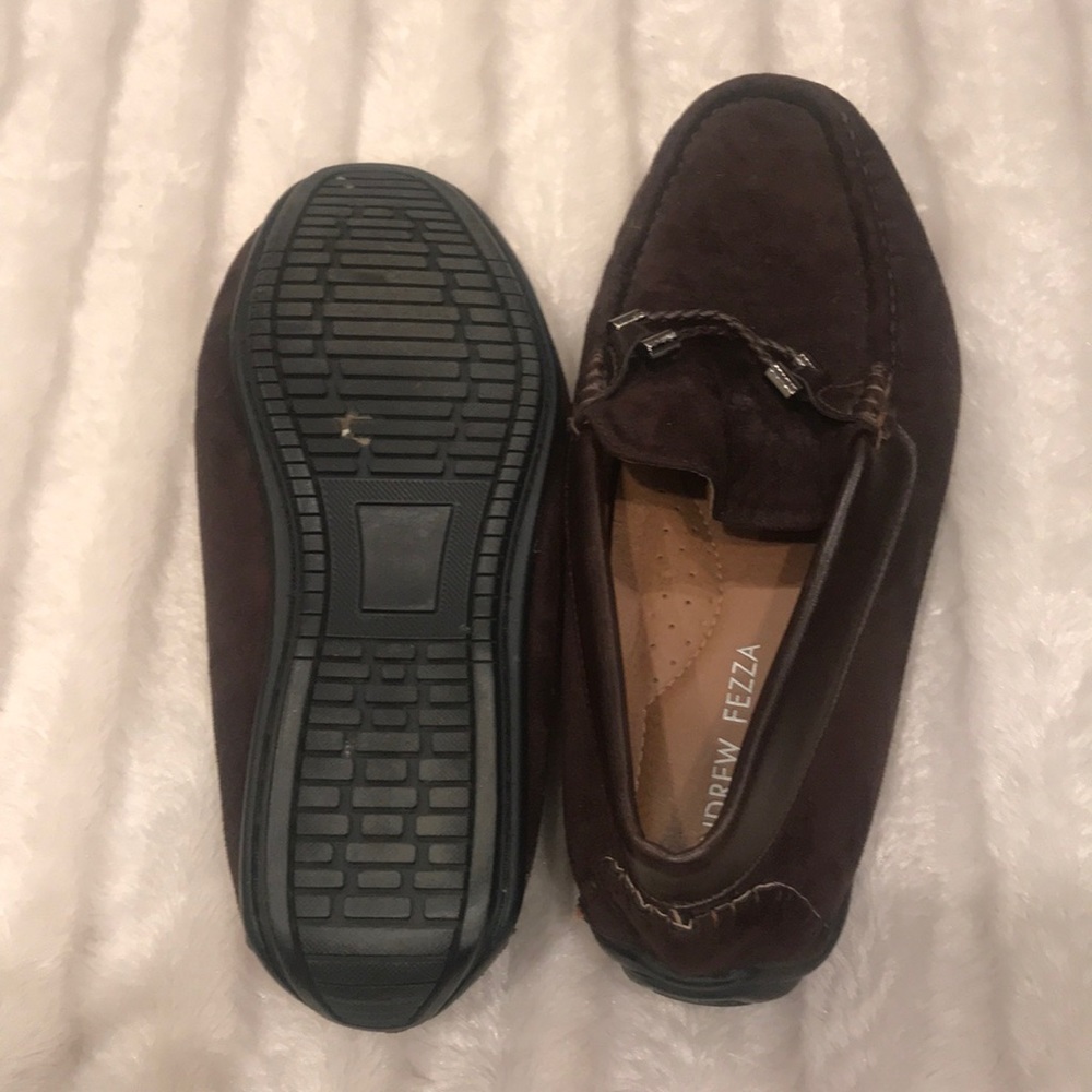 Andrew Fezza brown suede loafer, size 9.5 - Picture 7 of 7